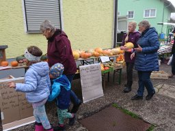 Pallottiner Kürbisverkauf